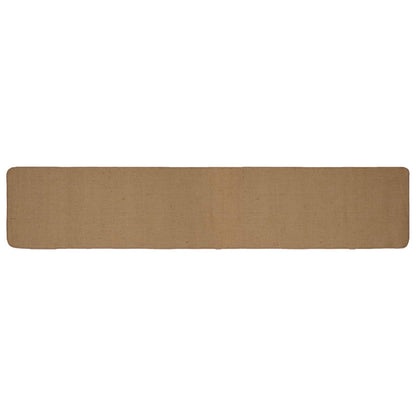 Area Rugs Light Brown 80 x 400 cm Jute