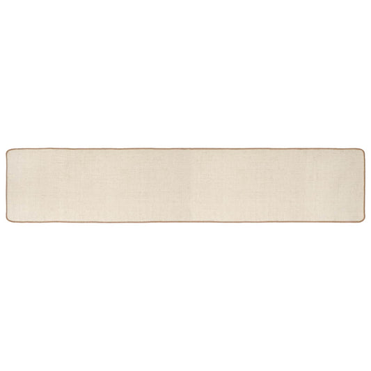 Area Rug Light Brown 80 x 400 cm Jute