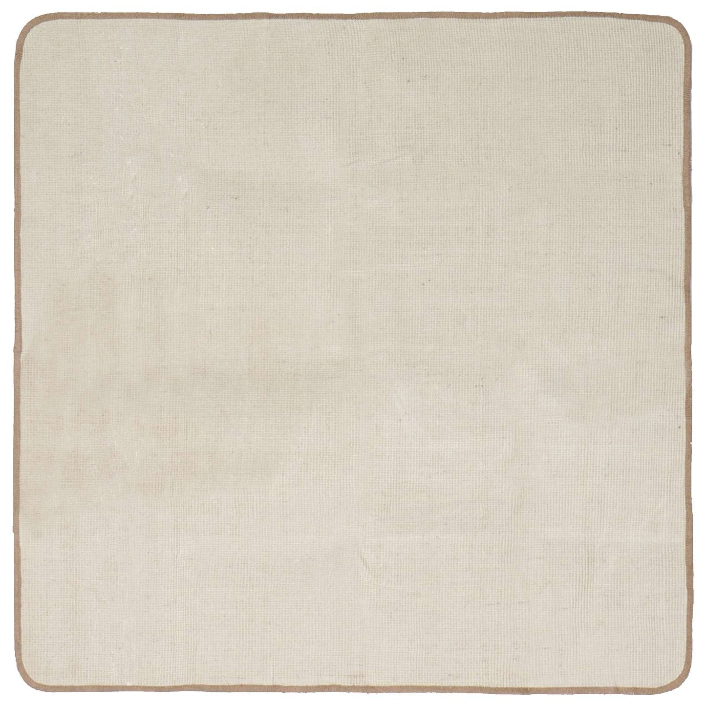 Area Rugs Light Brown 120 x 120 cm Jute