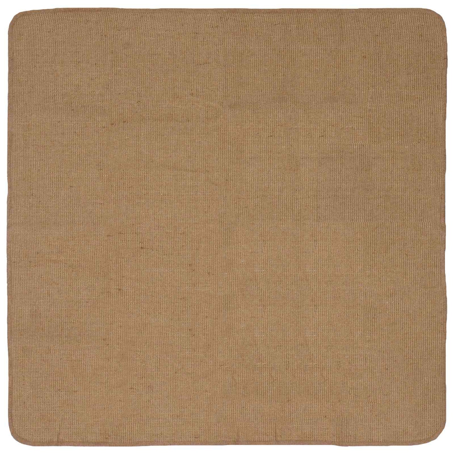 Area Rugs Light Brown 160 x 160 cm Jute