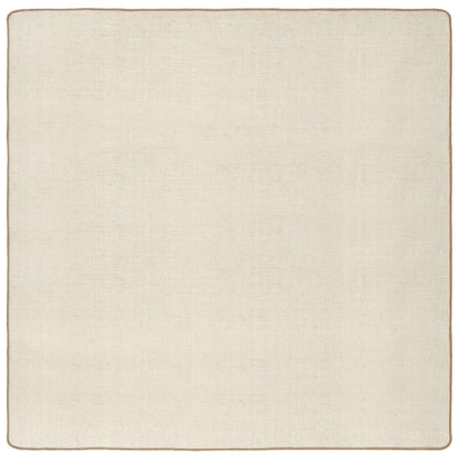 Area Rugs Light Brown 300 x 300 cm Jute