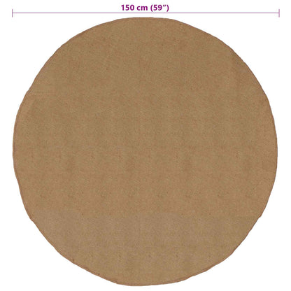 Area Rugs Natural Ø 150 cm Jute