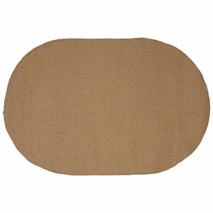 Area Rugs Natural 100 x 152 cm Jute