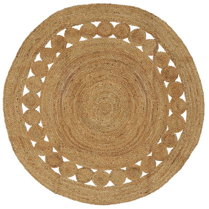 Area Rugs Natural Ø 150 cm Jute