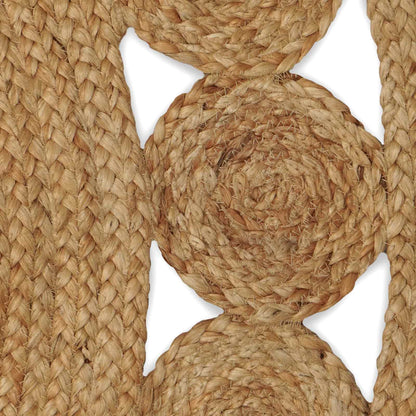 Area Rugs Natural Ø 180 cm Jute