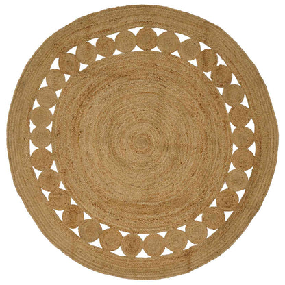 Area Rugs Natural Ø 210 cm Jute
