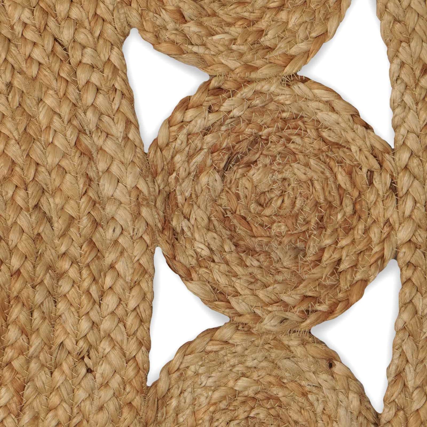 Area Rugs Natural Ø 240 cm Jute