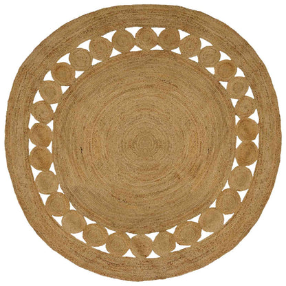 Area Rugs Natural Ø 240 cm Jute