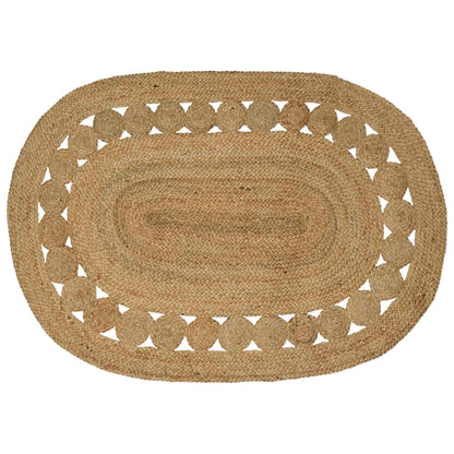 Area Rugs Natural 100 x 152 cm Jute