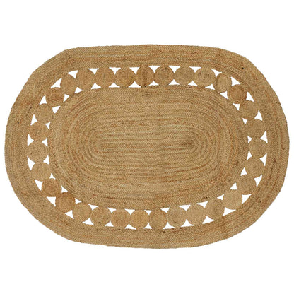 Area Rugs Natural 122 x 183 cm Jute