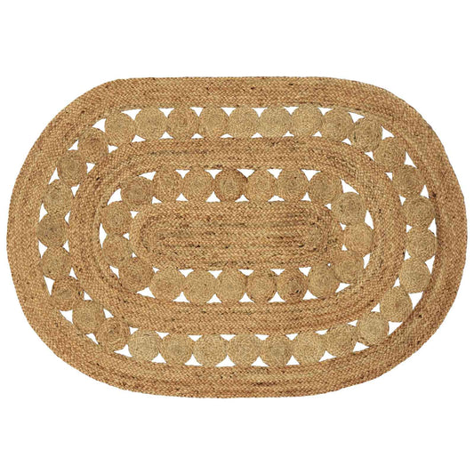 Area Rug Natural 100 x 152 cm Jute