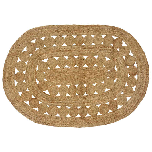 Area Rug Natural 122 x 183 cm Jute