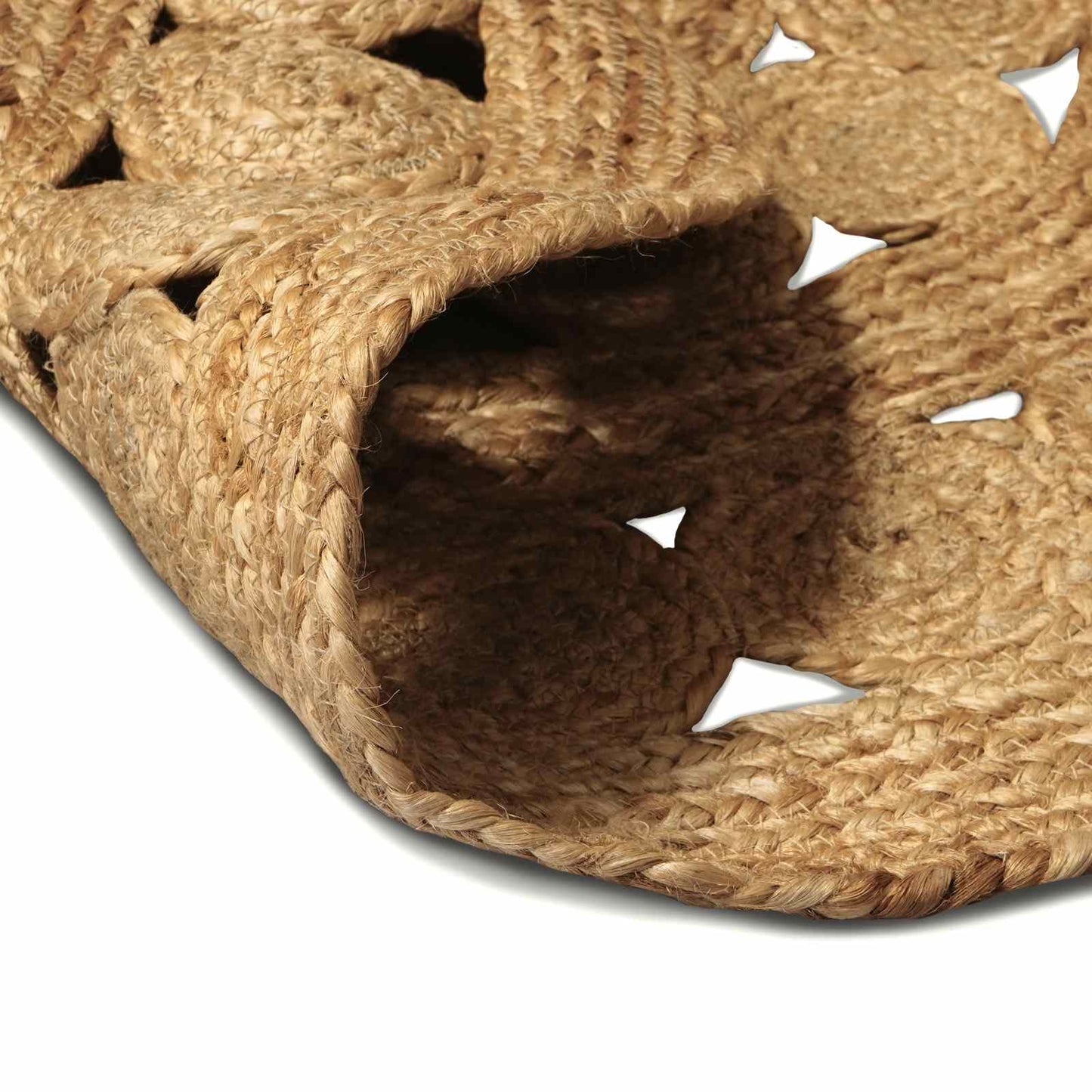 Area Rugs Natural 205 x 305 cm Jute