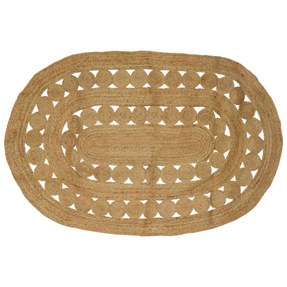 Area Rugs Natural 205 x 305 cm Jute