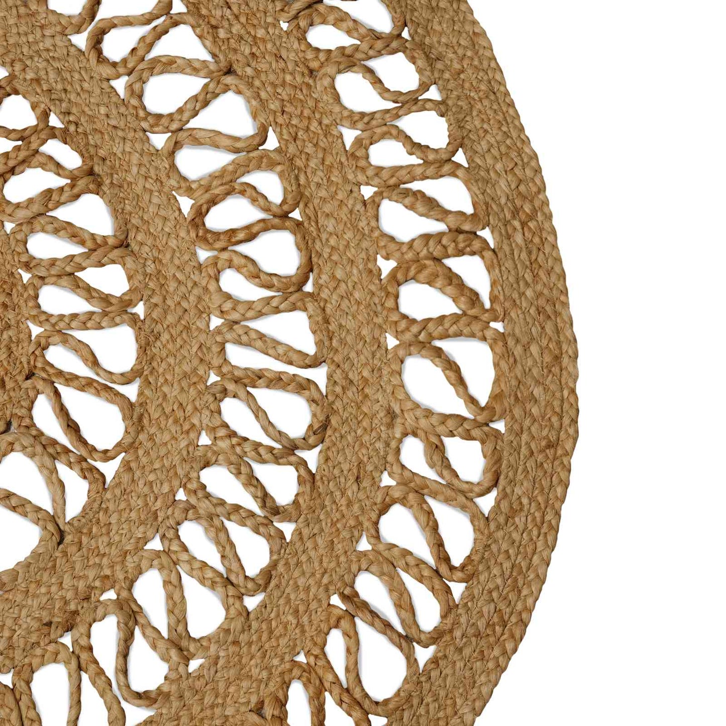 Area Rugs Natural 122 x 183 cm Jute