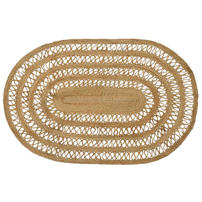 Area Rugs Natural 122 x 183 cm Jute