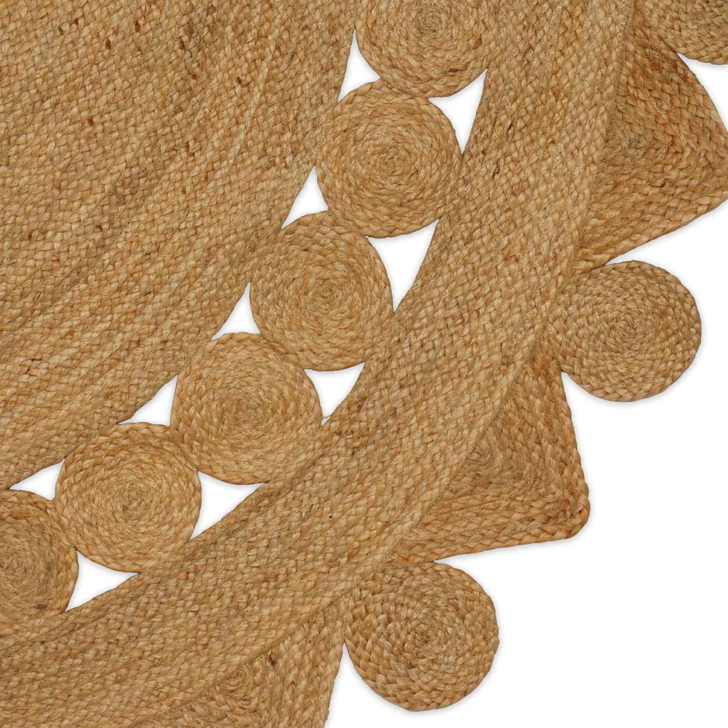 Area Rugs Natural Ø 210 cm Jute
