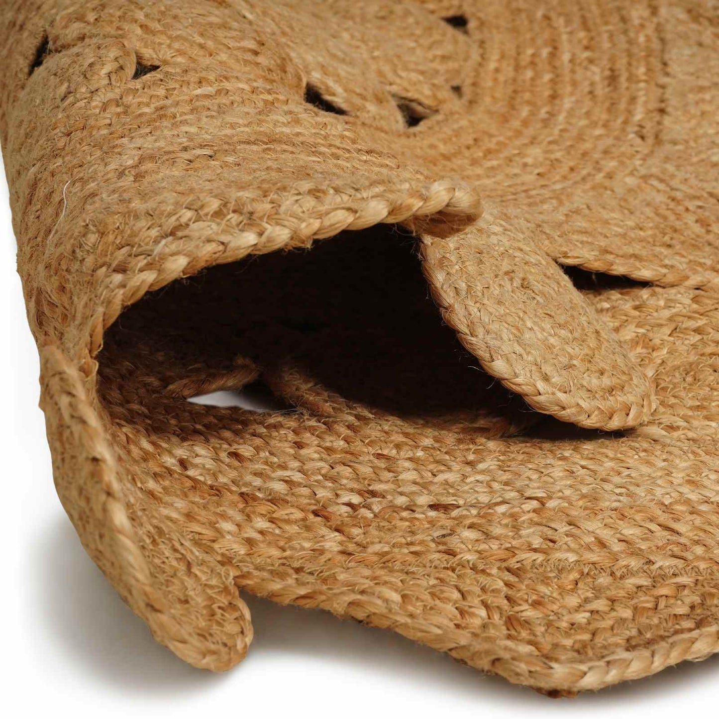 Area Rugs Natural Ø 210 cm Jute