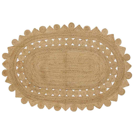 Area Rug Natural 205 x 305 cm Jute
