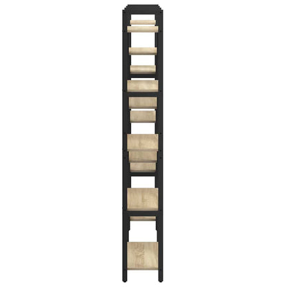 Bookshelf Sonoma Oak 156 x 25 x 167 cm Engineered Wood