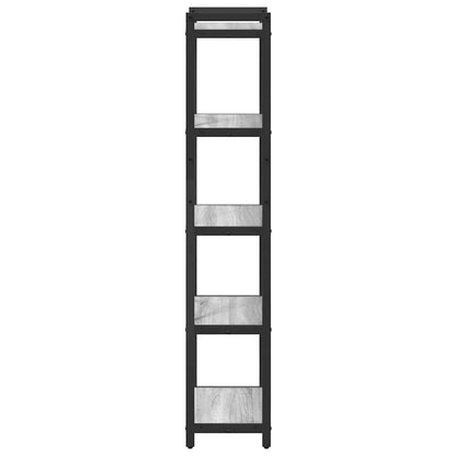 Bookshelf Grey sonoma 40 x 30 x 155 cm Engineered Wood