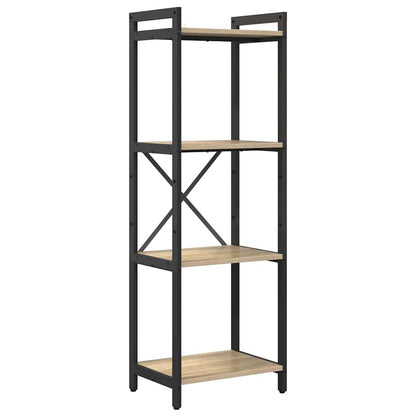 Bookshelf Sonoma Oak 40 x 30 x 119 cm Engineered Wood