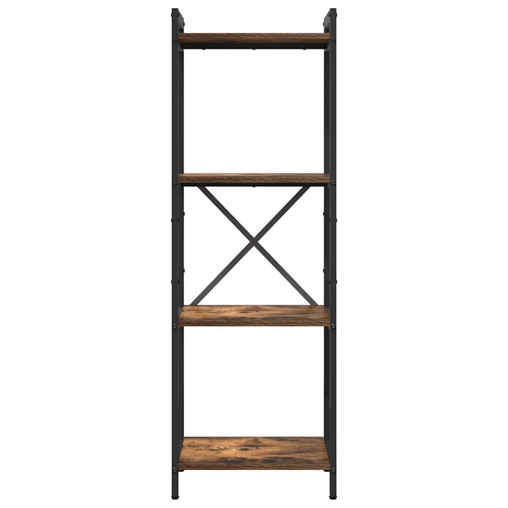 Bookshelf Smoked Oak 40 x 30 x 119 cm Engineered Wood