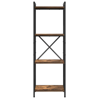 Bookshelf Smoked Oak 40 x 30 x 119 cm Engineered Wood