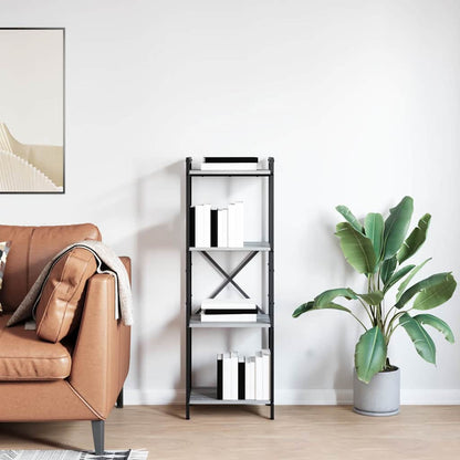 Bookshelf Grey sonoma 40 x 30 x 119 cm Engineered Wood