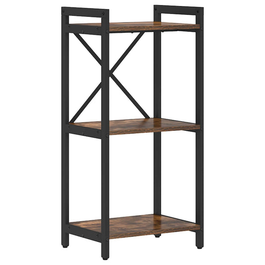 Bookshelf 40 x 30 x 85 cm Engineered Wood Smoked Oak