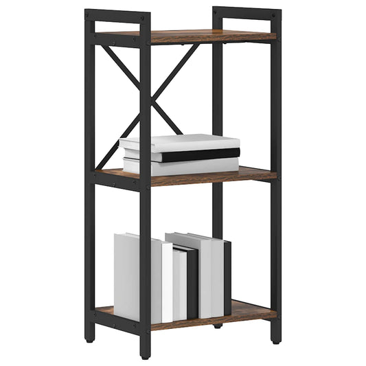 Bookshelf 40 x 30 x 85 cm Engineered Wood Smoked Oak