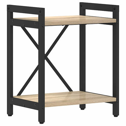 Bookshelf Sonoma Oak 40 x 30 x 50 cm Engineered Wood