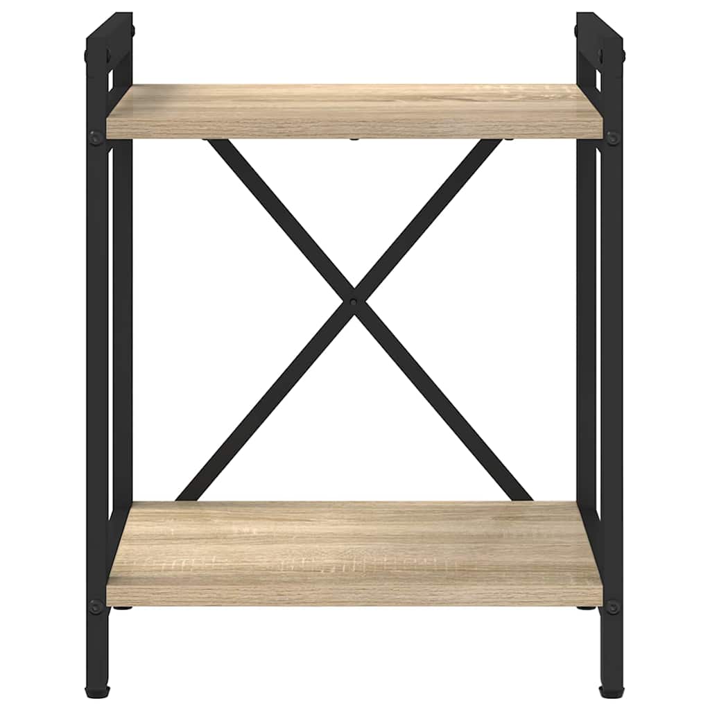 Bookshelf Sonoma Oak 40 x 30 x 50 cm Engineered Wood