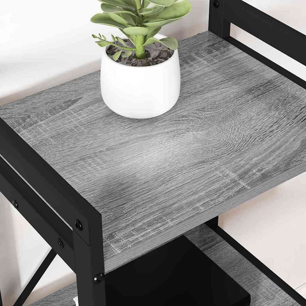 Bookshelf Grey sonoma 40 x 30 x 50 cm Engineered Wood