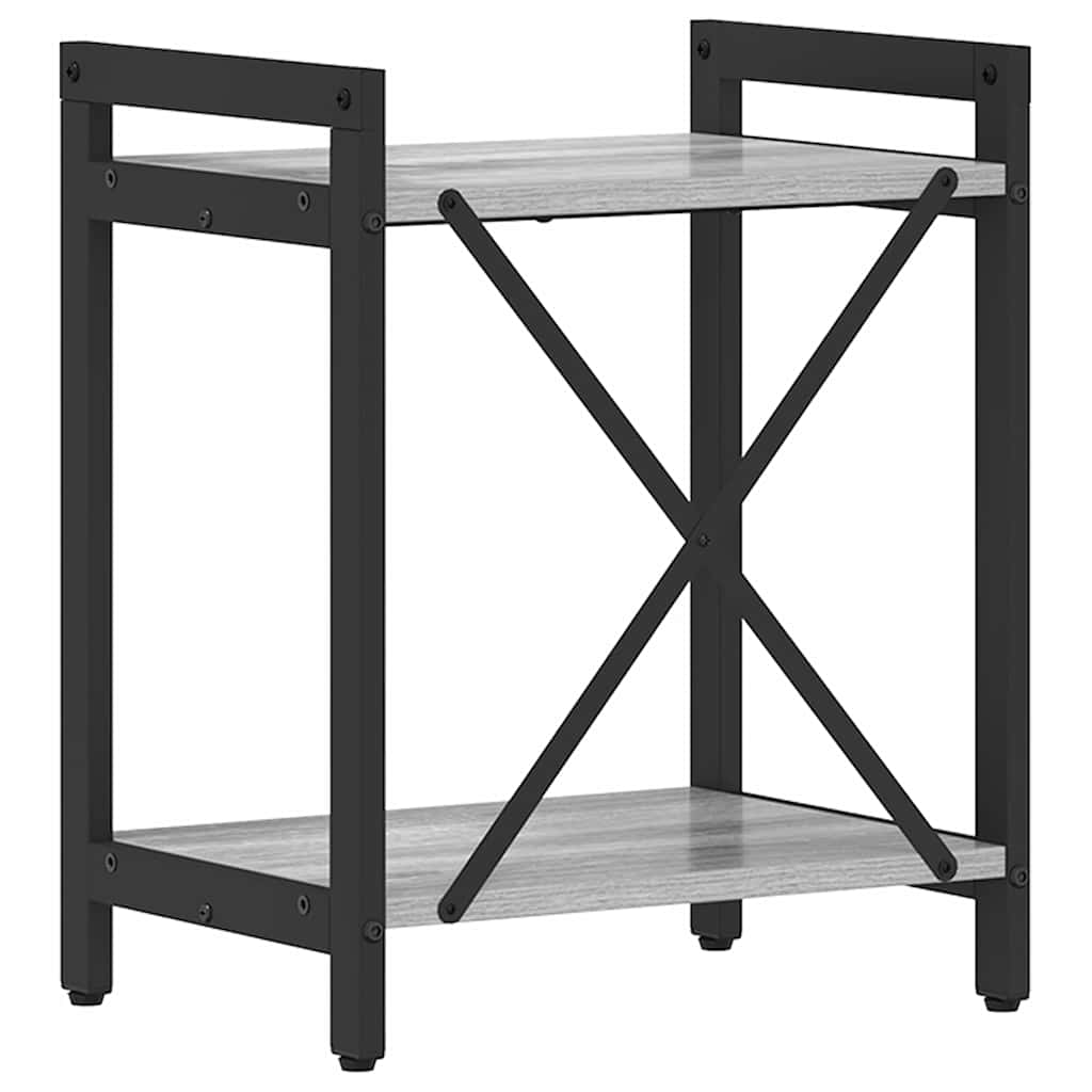 Bookshelf Grey sonoma 40 x 30 x 50 cm Engineered Wood