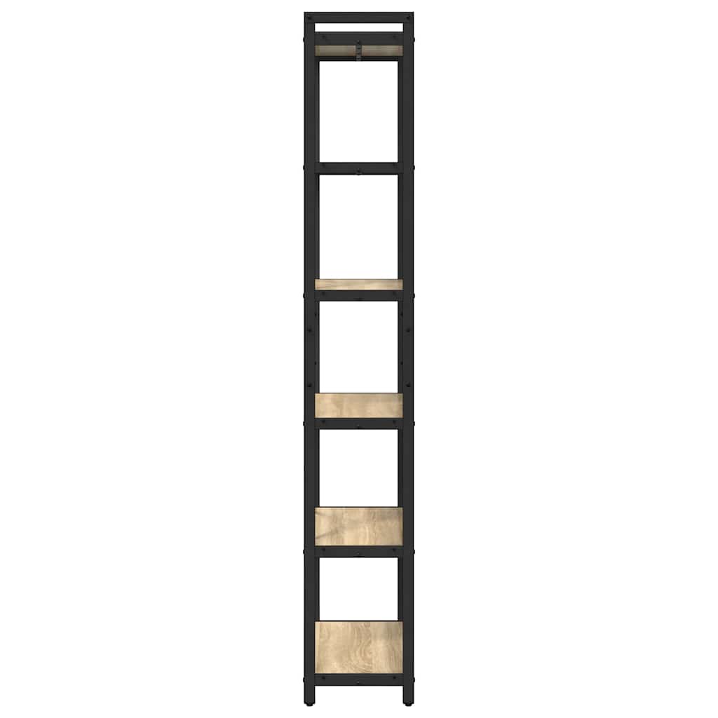Bookshelf Sonoma Oak 60 x 30 x 189.5 cm Engineered Wood