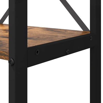 Bookshelf Smoked Oak 60 x 30 x 189.5 cm Engineered Wood