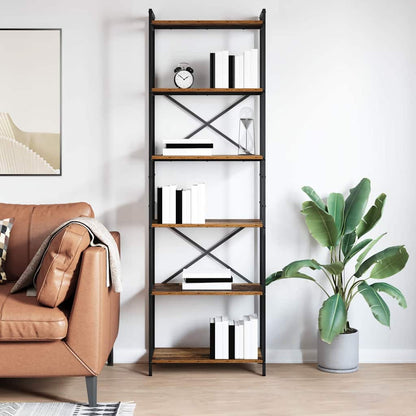Bookshelf Old wood 60 x 30 x 189.5 cm Engineered Wood