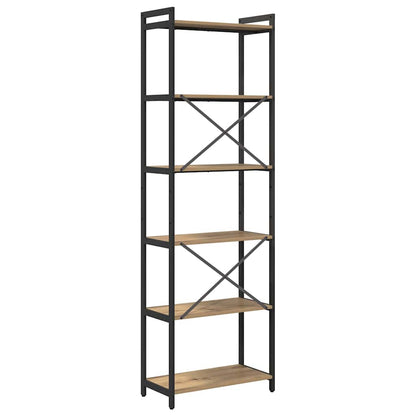 Bookshelf 60 x 30 x 189.5 cm Engineered Wood Artisan Oak