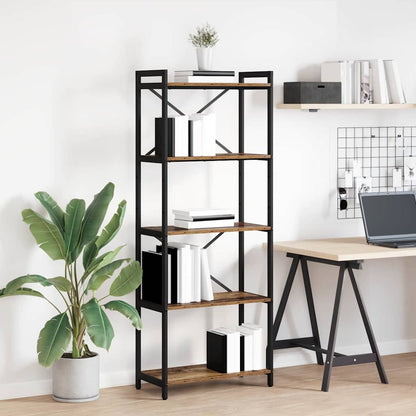 Bookshelf Old wood 60 x 30 x 155 cm Engineered Wood