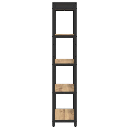 Bookshelf 60 x 30 x 155 cm Engineered Wood Artisan Oak