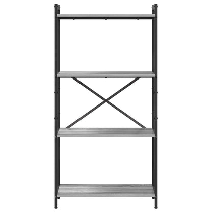 Bookshelf Grey sonoma 60 x 30 x 120 cm Engineered Wood