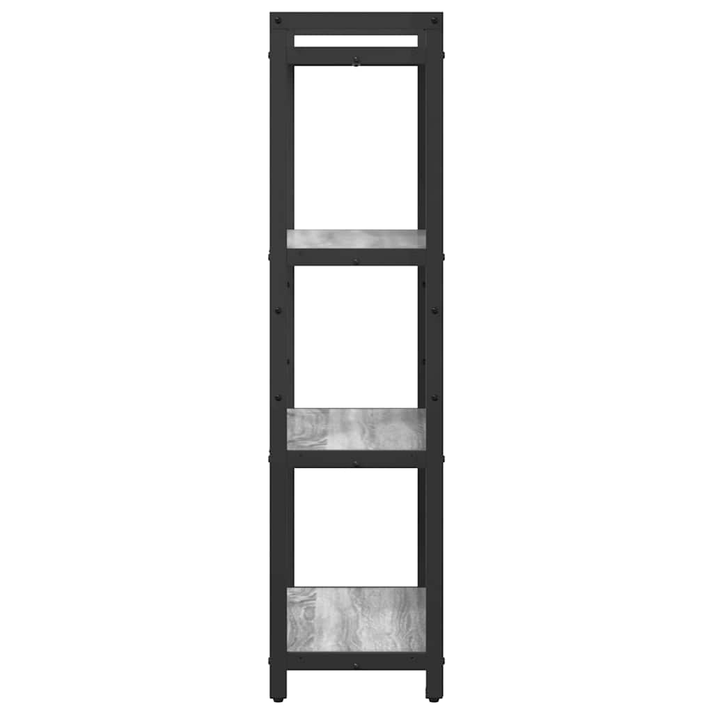Bookshelf Grey sonoma 60 x 30 x 120 cm Engineered Wood