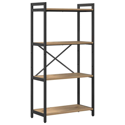 Bookshelf 60 x 30 x 120 cm Engineered Wood Artisan Oak