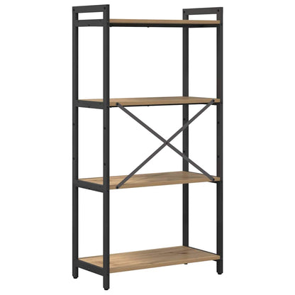 Bookshelf 60 x 30 x 120 cm Engineered Wood Artisan Oak
