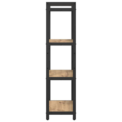 Bookshelf 60 x 30 x 120 cm Engineered Wood Artisan Oak