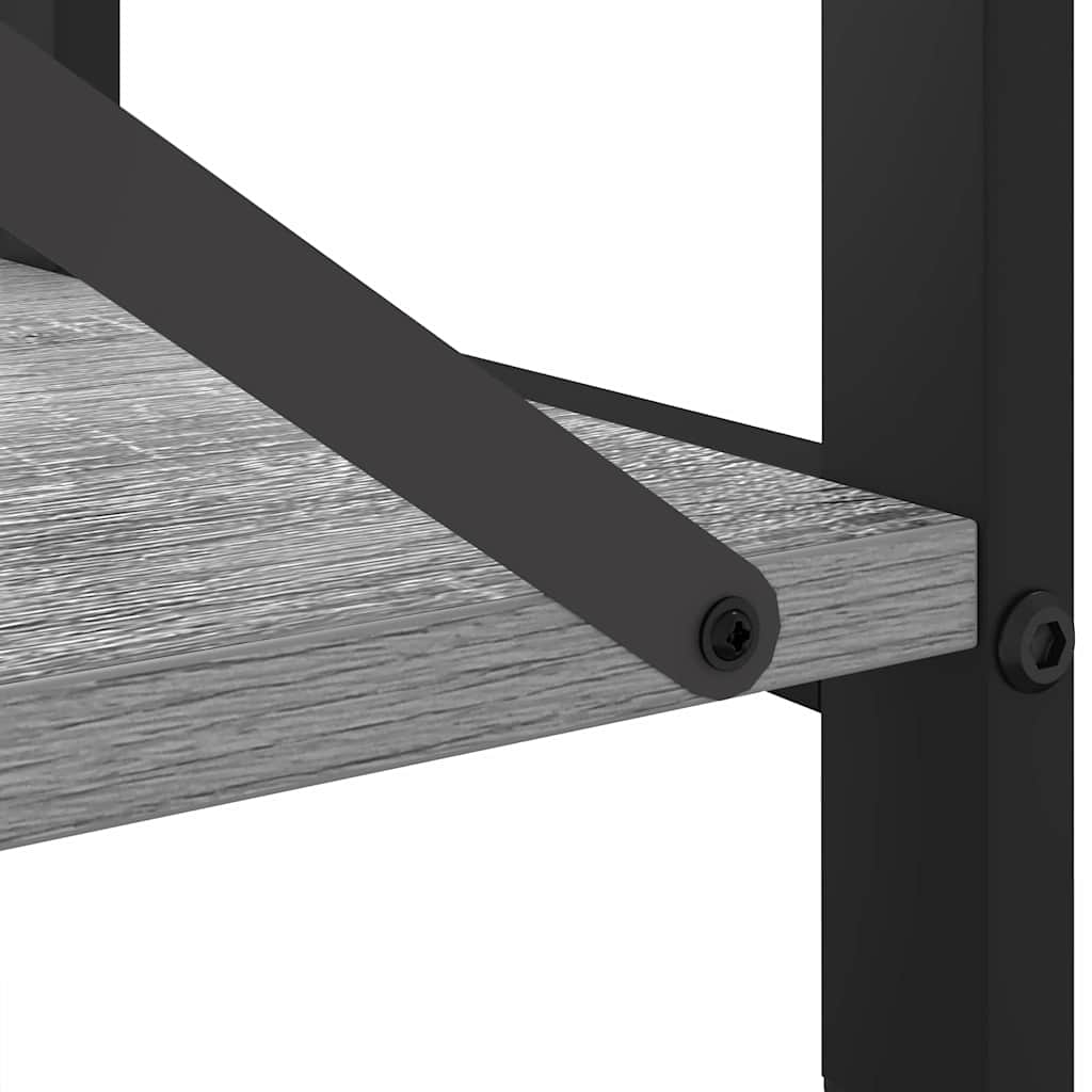 Bookshelf Grey sonoma 60 x 30 x 85 cm Engineered Wood