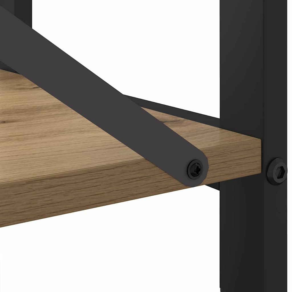 Bookshelf 60 x 30 x 85 cm Engineered Wood Artisan Oak
