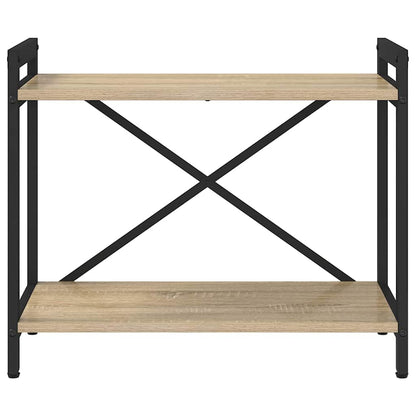 Bookshelf Sonoma Oak 60 x 30 x 50 cm Engineered Wood