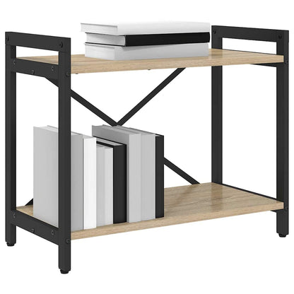 Bookshelf Sonoma Oak 60 x 30 x 50 cm Engineered Wood
